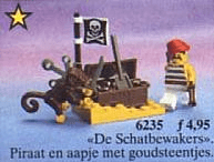 LEGO Buried Treasure (6235-1) set, 1989