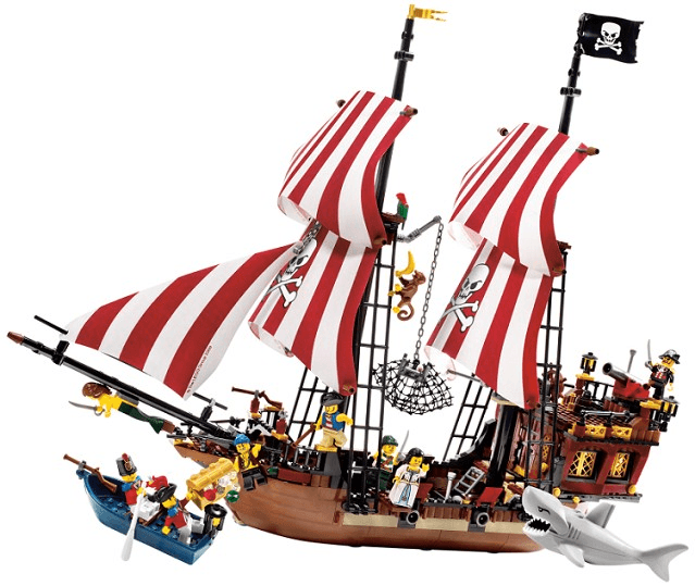 LEGO Brickbeard's Bounty (6243-1) set, 2009