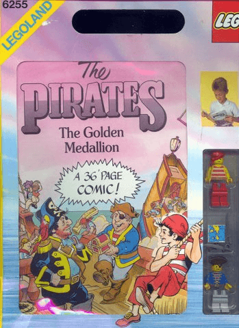 LEGO Pirate Comic Adventure Set (6255-1) set, 1989