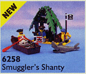 LEGO Smuggler's Shanty (6258-1) set, 1992