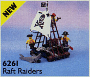 LEGO Raft Raiders (6261-1) set, 1992