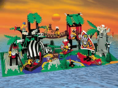 LEGO Enchanted Island {Reissue} (6292-1) set, 2001