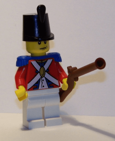 LEGO Advent Calendar 2009, Pirates (Day 17) - Imperial Soldier II (6299-18) set, 2009