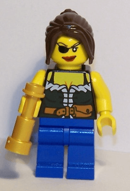 LEGO Advent Calendar 2009, Pirates (Day  7) - Pirate Female (6299-8) set, 2009