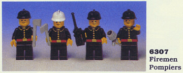 LEGO Firemen (6307-1) set, 1983