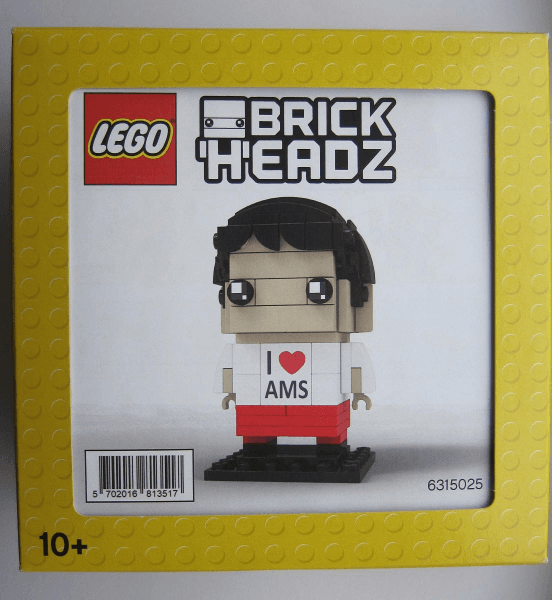 LEGO LEGO Store Grand Opening Exclusive Set, Amsterdam, Netherlands - Amsterdam BrickHeadz (6315025-1) set, 2019