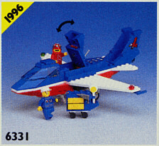 LEGO Patriot Jet (6331-1) set, 1996