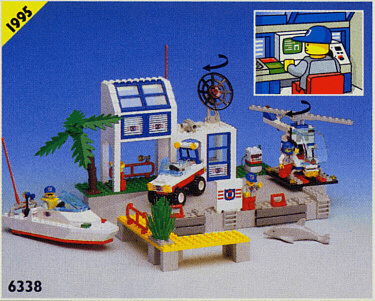 LEGO Hurricane Harbor (6338-1) set, 1995