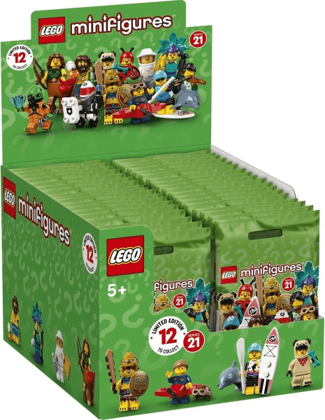 LEGO Minifigure, Series 21 (Box of 36) (6341811-1) set, 2021