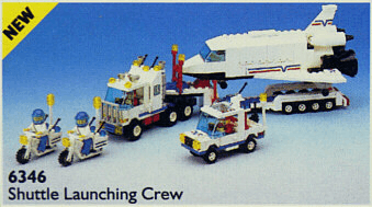 LEGO Shuttle Launching Crew (6346-1) set, 1992