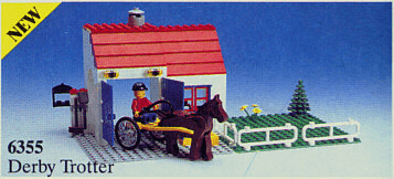 LEGO Derby Trotter (6355-1) set, 1989
