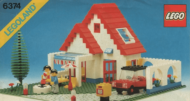 LEGO Holiday Home - Velux Edition (6374-2) set, 1983