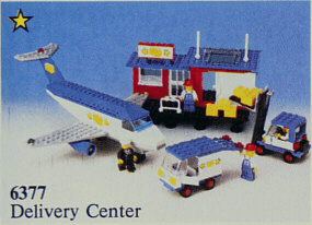 LEGO Delivery Center (6377-1) set, 1985