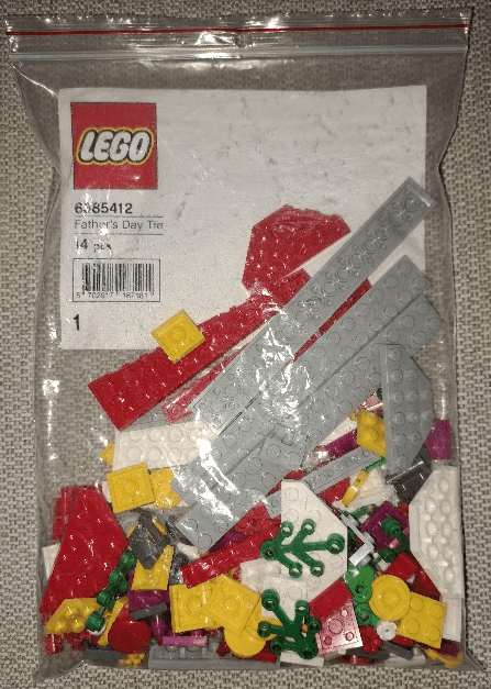 LEGO LEGO Brand Store Exclusive Build - Father's Day Tie (6385412-1) set, 2023