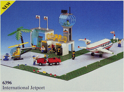 LEGO International Jetport (6396-1) set, 1990