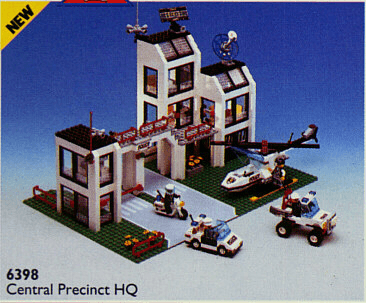 LEGO Central Precinct HQ (6398-1) set, 1993