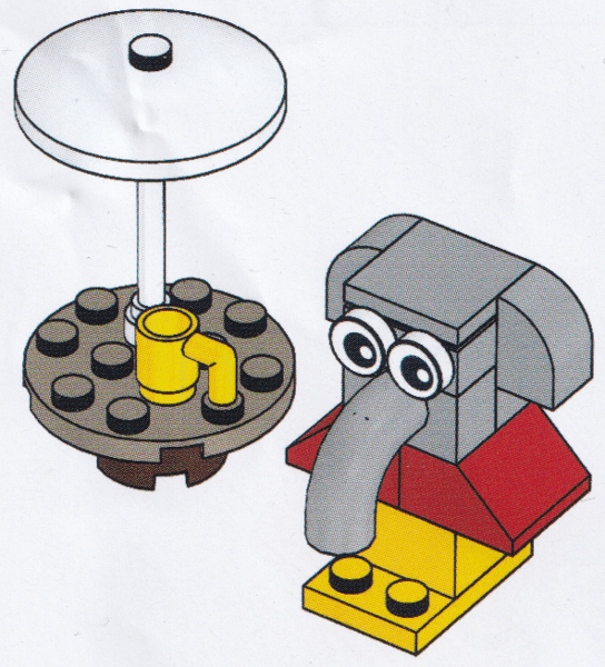 LEGO Fabuland Elephant (6422234-1) set, 2022