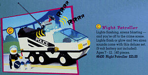 LEGO Night Patroller (6430-1) set, 1991
