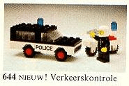 LEGO Police Mobile Patrol (644-2) set, 1978