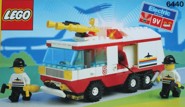 LEGO Jetport Fire Squad (6440-1) set, 1991