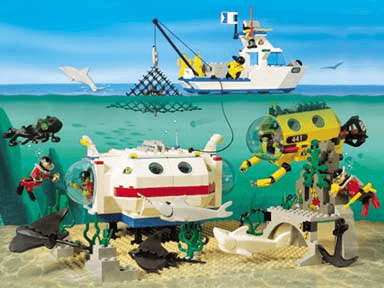 LEGO Deep Reef Refuge (6441-1) set, 1997