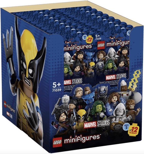 LEGO Minifigure, Marvel Studios, Series 2 (Box of 36) (6469783-1) set, 2023