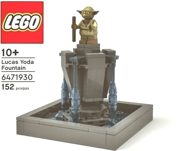 LEGO Lucas Yoda Fountain (6471930-1) set, 2023