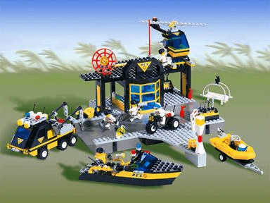 LEGO Emergency Response Center (6479-1) set, 1998