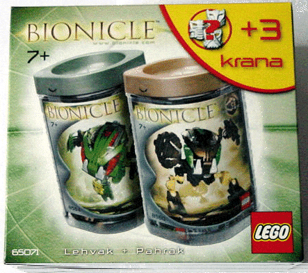 LEGO Dual Pack: Lehvak & Pahrak (65071-1) set, 2002