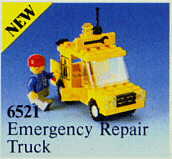 LEGO Emergency Repair Truck (6521-1) set, 1987