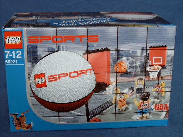 LEGO Streetball 2 vs 2 (box with mini basketball) (65221-1) set, 2003
