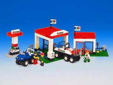 LEGO Octan Gas Station (6548-1) set, 1997