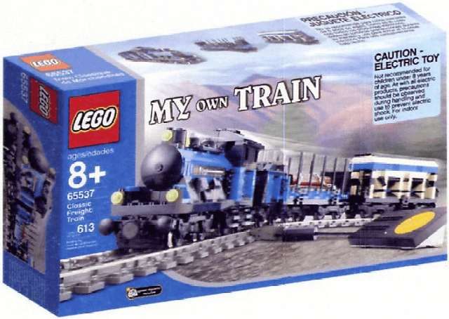 LEGO Classic Freight Train (65537-1) set, 2004