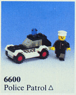 LEGO Police Patrol (6600-1) set, 1981
