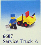 LEGO Service Truck (6607-1) set, 1982