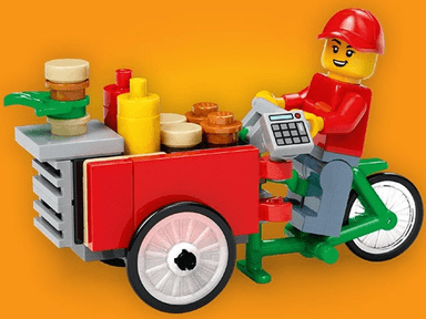 LEGO Brand Store Exclusive Build - Bike Burger Cart