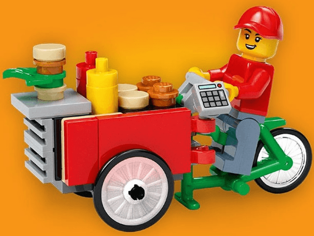 LEGO LEGO Brand Store Exclusive Build - Bike Burger Cart (6614213-1) set, 2026