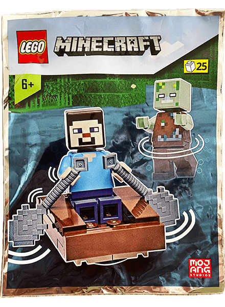 LEGO Steve with Drowned foil pack (662205-1) set, 2022
