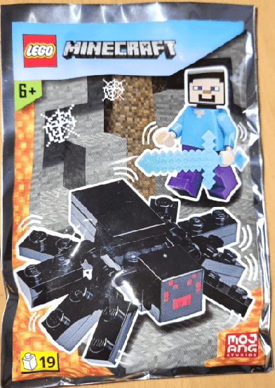 LEGO Steve with Spider foil pack (662207-1) set, 2022