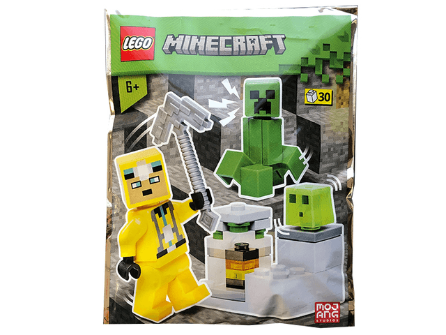 LEGO Cave Explorer, Creeper and Slime foil pack (662302-1) set, 2023