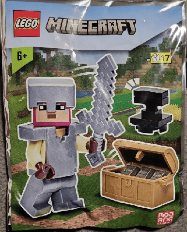 LEGO Knight with Chest and Anvil foil pack (662309-1) set, 2023