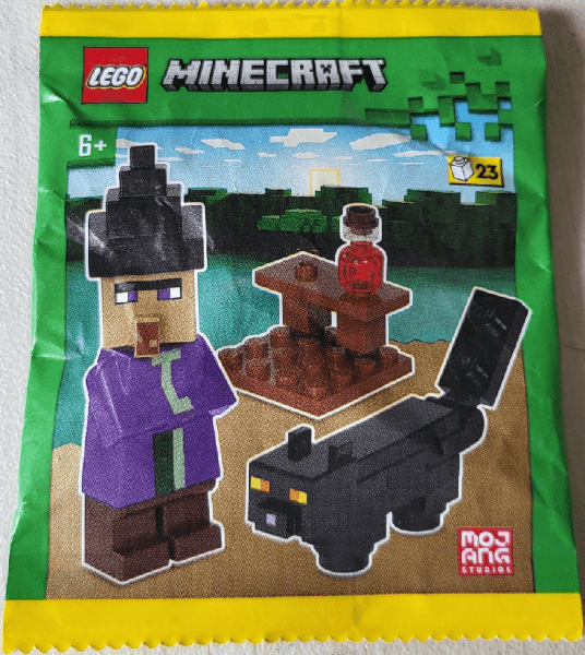 LEGO Witch with Black Cat and Potion paper bag (662408-1) set, 2024