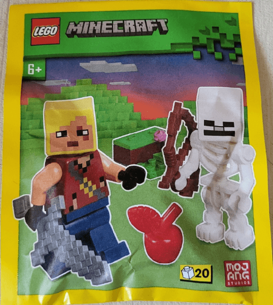 LEGO Hero with Skeleton paper bag (662409-1) set, 2024
