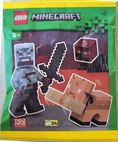 Orc Warrior with Baby Hoglin and Magma Cube paper bag