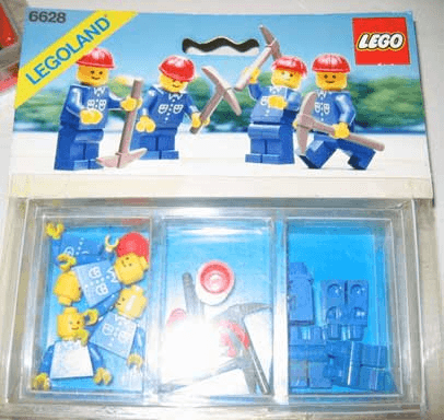 LEGO Construction Workers (6628-2) set, 1984