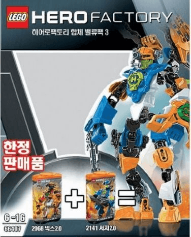 Hero Factory Bundle Pack (Sets 2068 and 2141)
