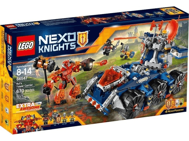 LEGO Axl's Tower Carrier, Extra Awesome Edition (66547-1) set, 2016