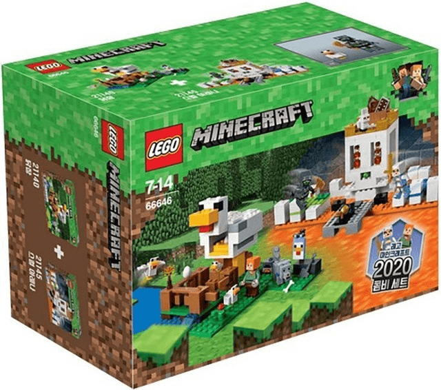 LEGO Minecraft Bundle Pack (Sets 21140 and 21145) (66646-1) set, 2020
