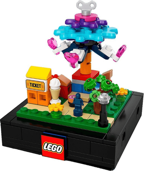 LEGO Bricktober Fairground Set 1/4 - Swing Ride (2020 Toys "R" Us Exclusive) {Asian Release} (66648-1) set, 2020