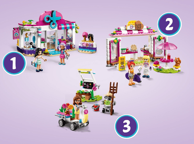 LEGO Friends Bundle Pack (Copack of Sets 41391, 41425, and 41426) (66687-1) set, 2021